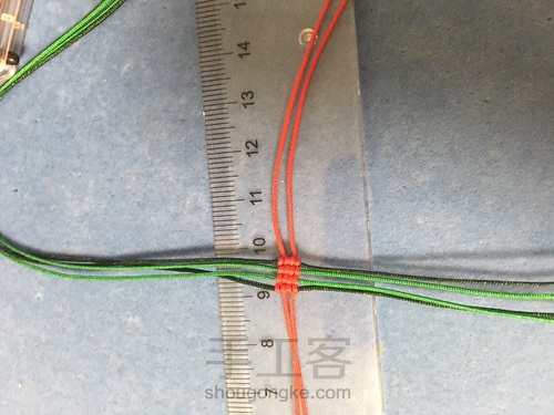 编织 鞋子 第3步