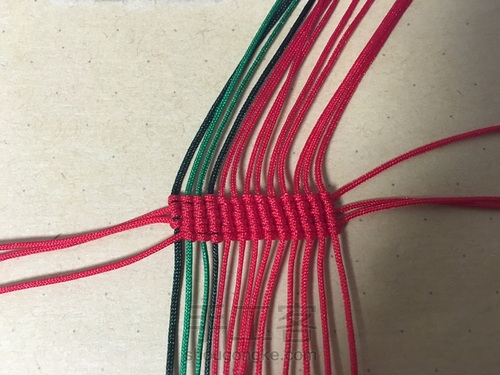 编织 鞋子 第5步