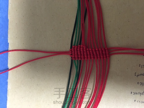 编织 鞋子 第9步