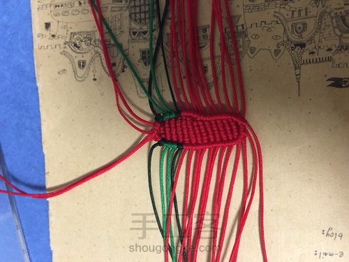 编织 鞋子 第10步