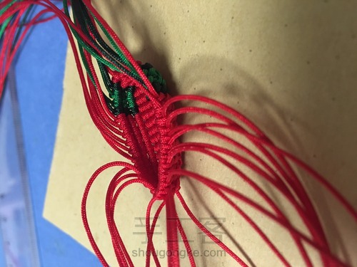 编织 鞋子 第14步