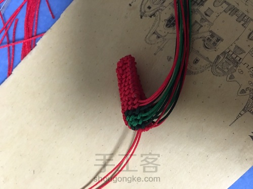 编织 鞋子 第15步