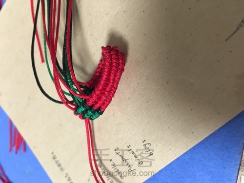 编织 鞋子 第17步