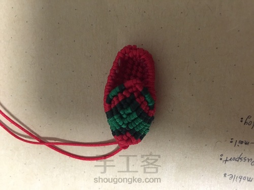 编织 鞋子 第19步