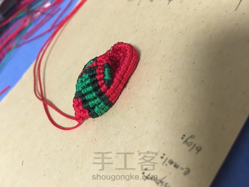 编织 鞋子 第20步