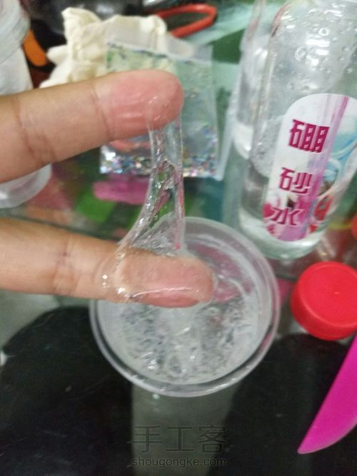 水晶泥 第3步