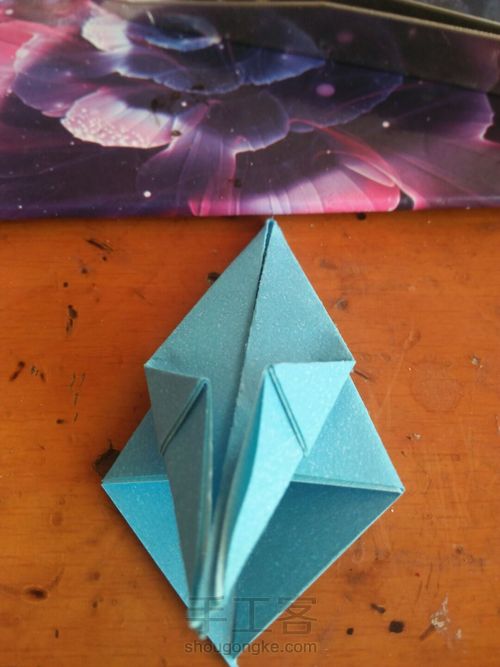 桃子的折法 第3步