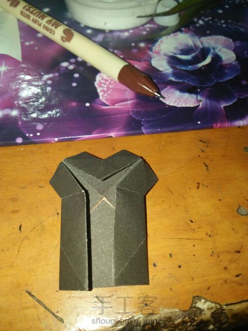 即是上衣,又是一只小狐狸哦 第5步