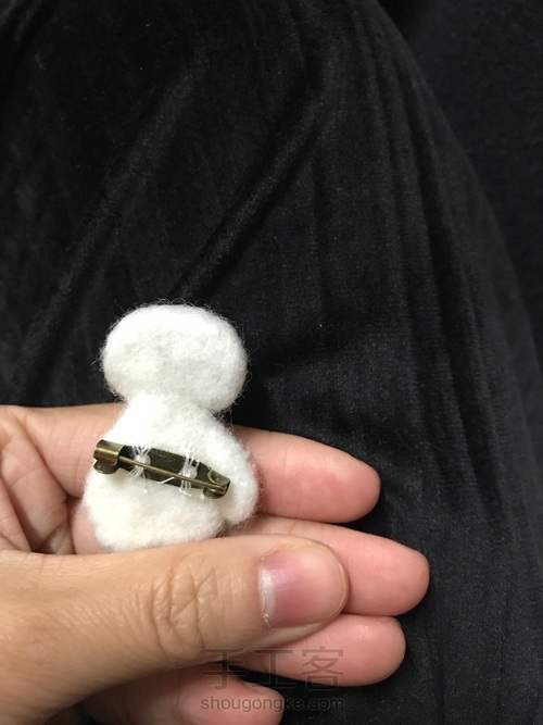 大白胸章 第7步