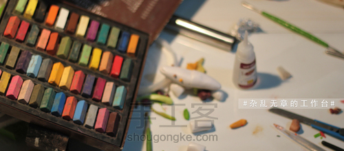 新年快乐,看看我做的软陶大餐吧 第9步