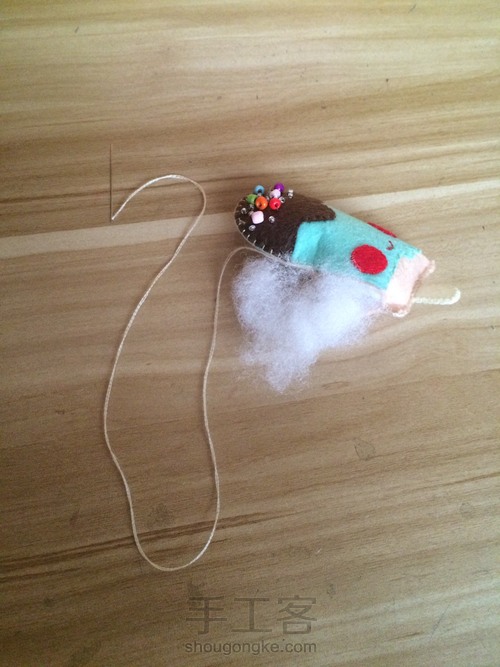 不织布冰混儿（雪糕） 第9步