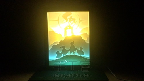 【原创】“Sky光遇”光影纸雕 第32步