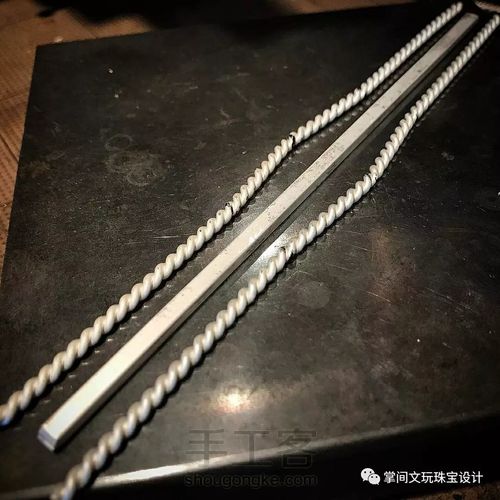 日本手工银饰,工艺过程全解析,想学银饰工艺的看过来,一看就会 第4步