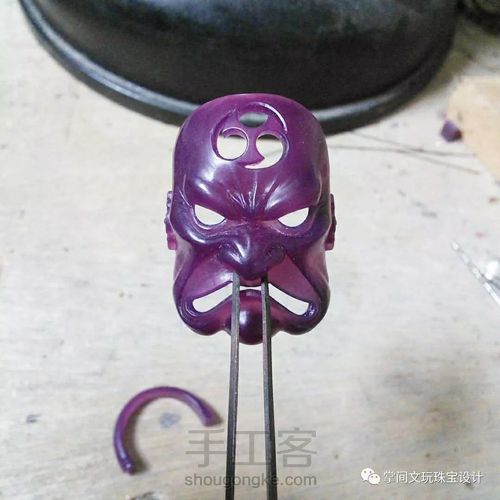 一款别具特色的京剧面谱制作教学 第10步
