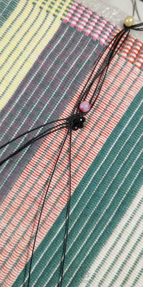 黑尖晶锁骨链 第11步