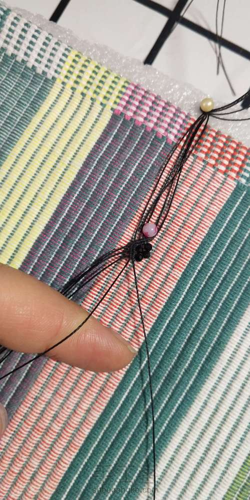 黑尖晶锁骨链 第12步