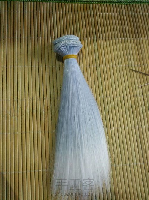 叶罗丽bjd可儿假发假毛教程 第1步