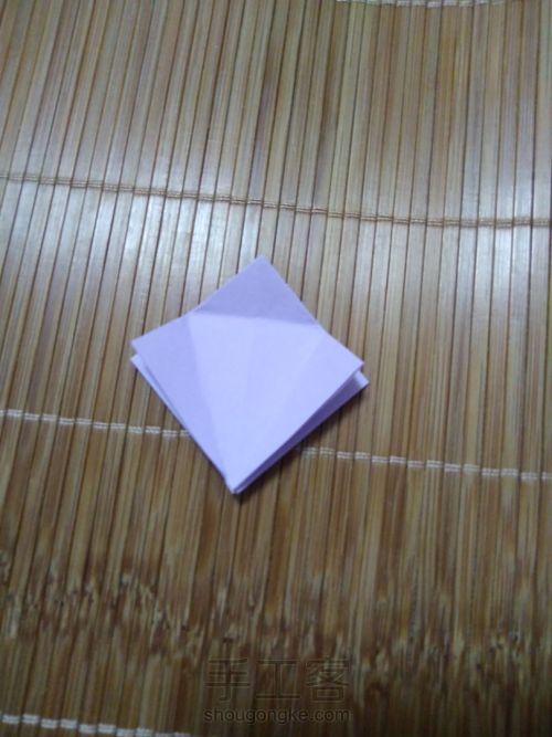 唯美千纸鹤折纸 第10步