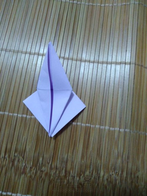 唯美千纸鹤折纸 第12步