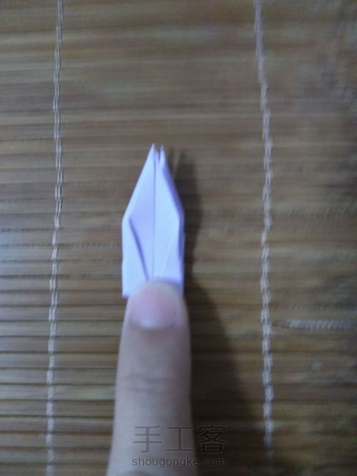 唯美千纸鹤折纸 第18步