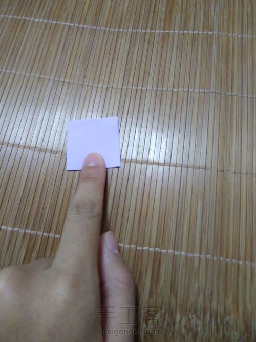 唯美千纸鹤折纸 第2步