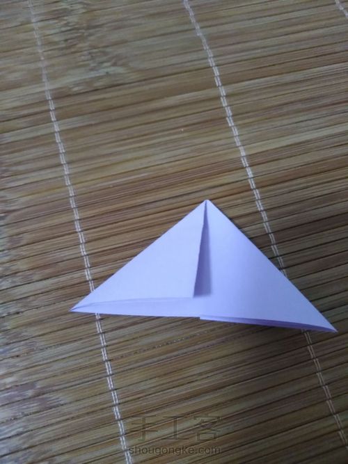 唯美千纸鹤折纸 第6步