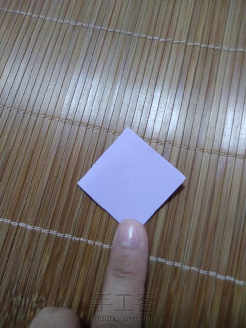 唯美千纸鹤折纸 第8步