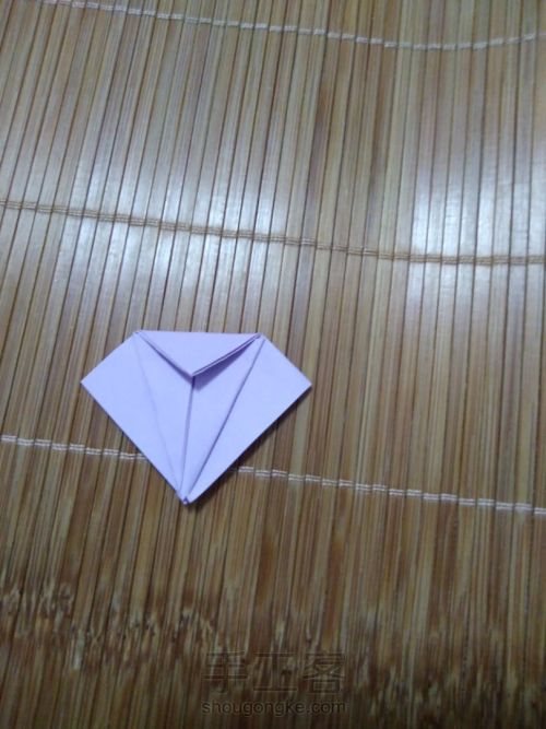 唯美千纸鹤折纸 第9步