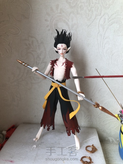 哪吒之魔童降世吒儿简单步骤 第13步