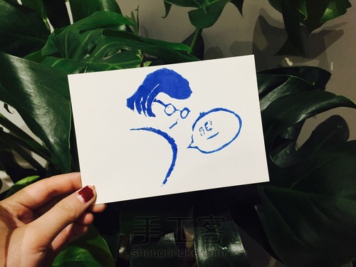 丝网印刷明信片 第10步