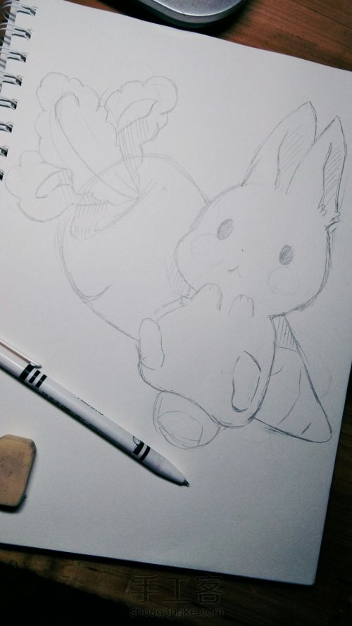 可爱兔子系列（2） 第1步
