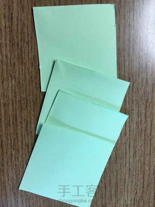 一看就懂的四叶草🍀叠法 第1步