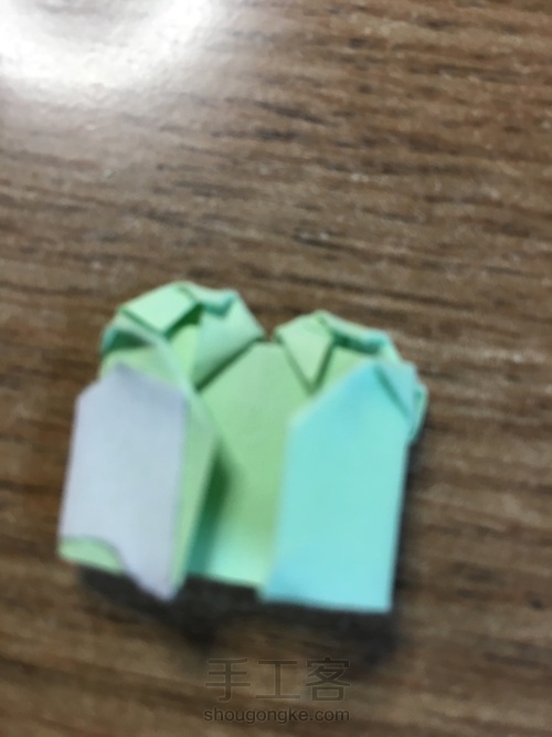 一看就懂的四叶草🍀叠法 第14步