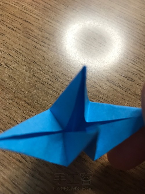 小小的千纸鹤 第5步