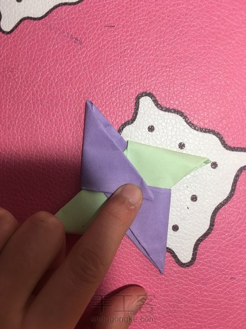 折纸飞镖 第9步