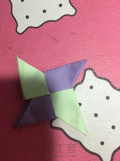 折纸飞镖 第10步