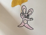 银杏叶画之降落伞篇