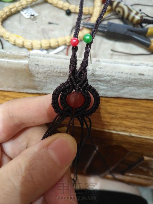 四股线结尾 第10步