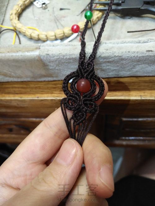 四股线结尾 第12步