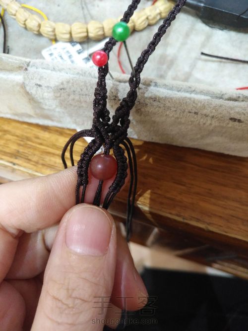 四股线结尾 第7步