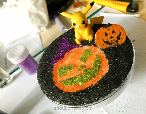 🎃万圣节精灵球微缩景观降临👻售材料包成品 第7步