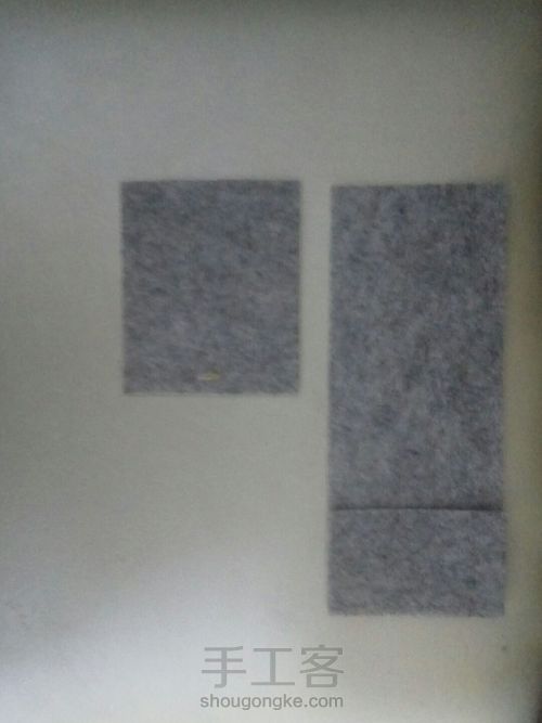 不织布钱包 第1步