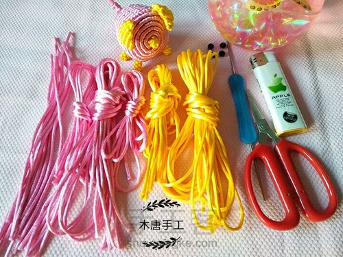 立体绳编 第3步