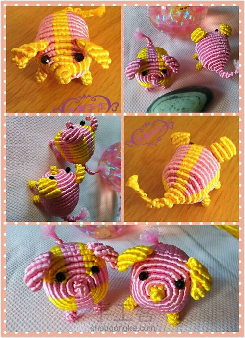 立体绳编 第38步