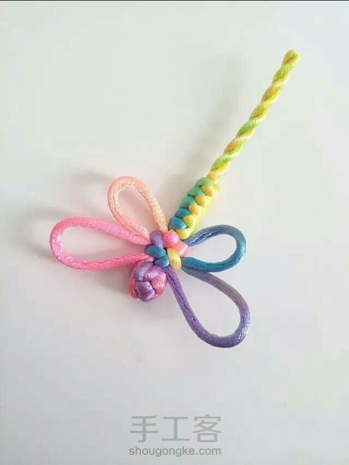 一只蜻蜓 第14步