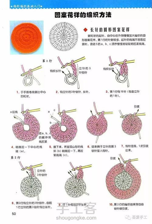 钩针基础(转) 第2步