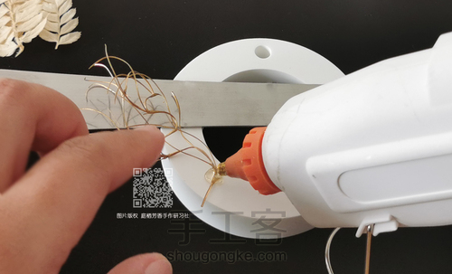 抗击疫情，精油香薰——永生花扩香石 第6步