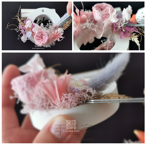 抗击疫情，精油香薰——永生花扩香石 第11步