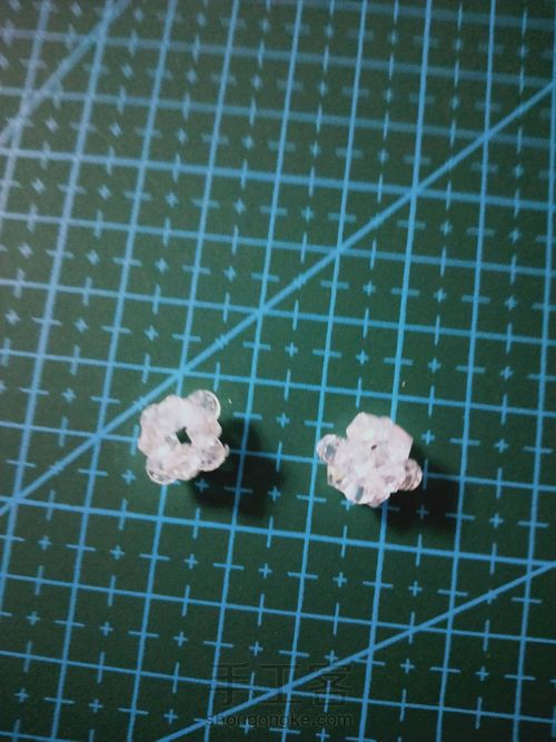 水晶耳环 第2步