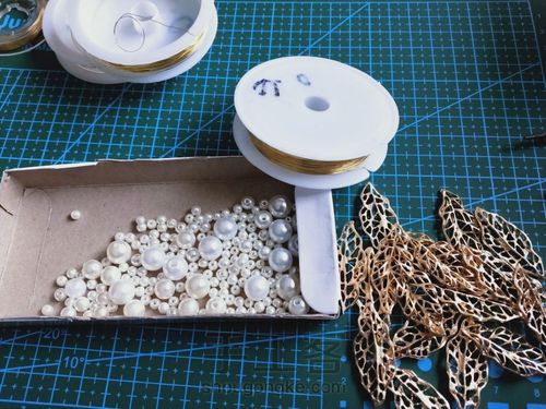 新娘头饰 第1步